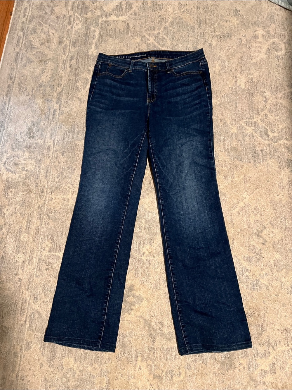 Talbots Dark Blue Flare Jeans